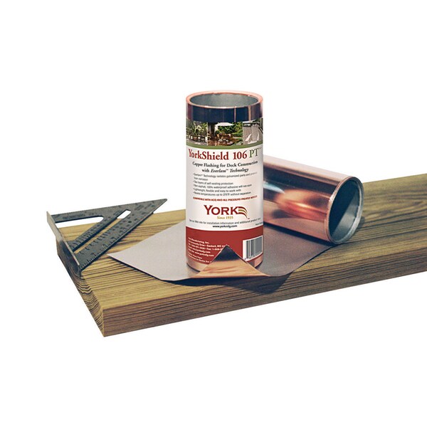 York 106 PT 8 in. W X 720 in. L Copper Flashing Copper